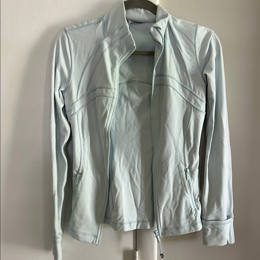 lululemon athletica Light Blue Utility Jacket